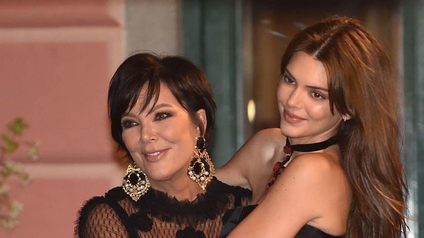 Kendall Jenner mit ihrer Mutter Kris Jenner