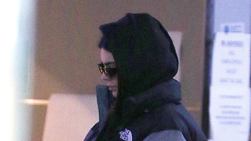 Kendall Jenner am New Yorker Flughafen