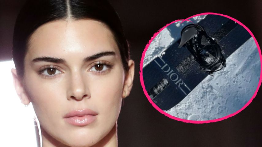Dekadent! Kendall Jenner präsentiert eigenes Dior-Snowboard