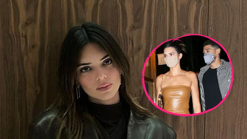 Enger Leder-Look: Kendall Jenner mit Freund Devin unterwegs
