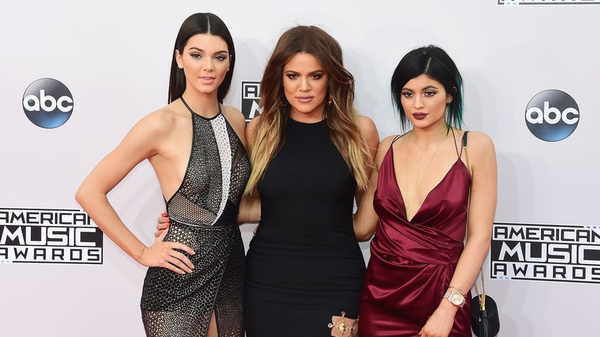 Die Schwestern Kendall Jenner, Khloé Kardashian und Kylie Jenner