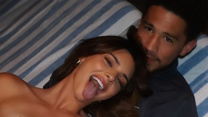 Kendall Jenner und Devin Booker im Oktober 2021