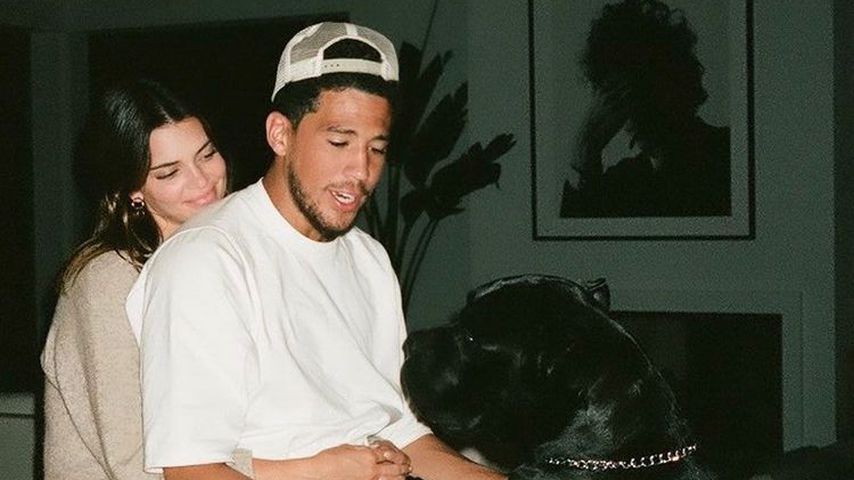 Model Kendall Jenner und ihr Freund Devin Booker, 2021