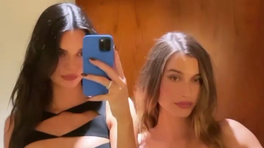 Kendall Jenner und Hailey Bieber