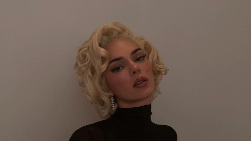 Kendall Jenner verkleidet als Marilyn Monroe