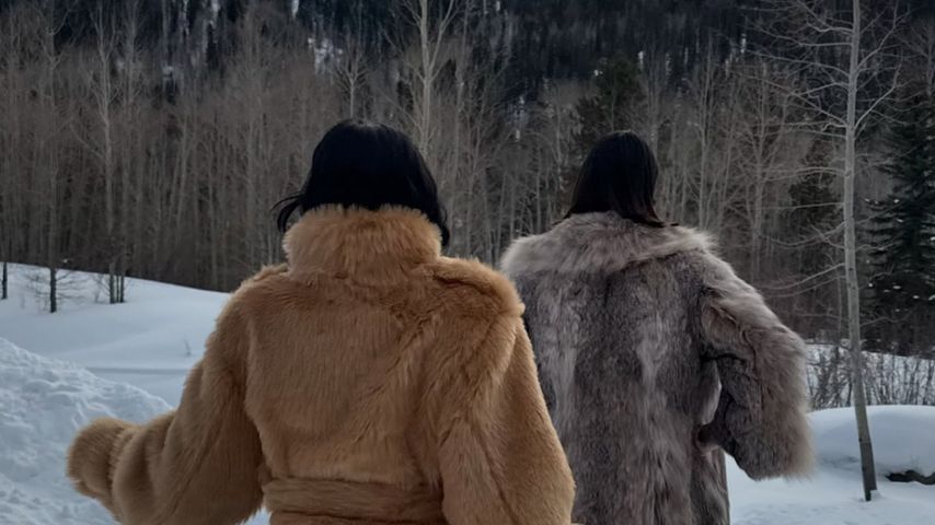 Kendall und Kylie Jenner, Januar 2025