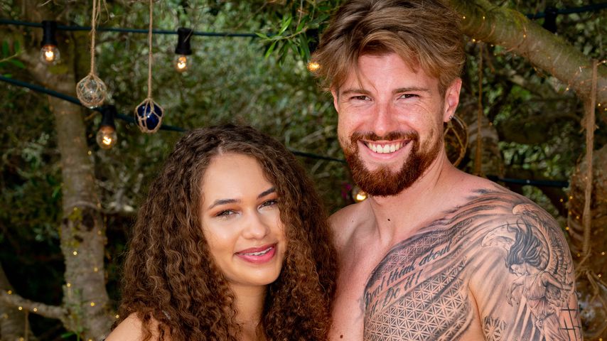 "Love Island"-Teilnehmer Kendra Bay und Domenik Forster