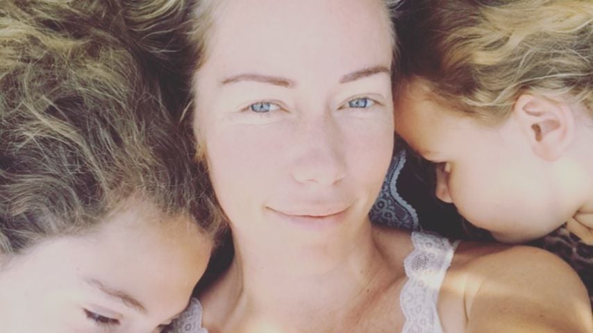 Kendra Wilkinson mit ihren Kindern