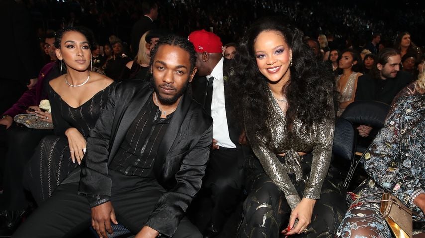 Kendrick Lamar und Rihanna bei den Grammy Awards 2018 in New York