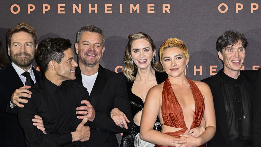 Kenneth Branagh, Rami Malek, Matt Damon, Emily Blunt, Florence Pugh and Cillian Murphy