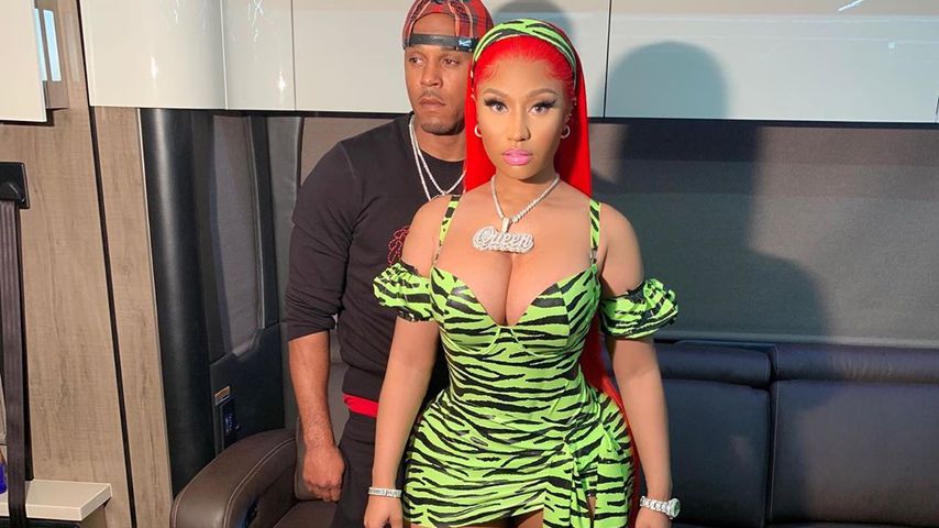 Kenneth Petty und Nicki Minaj, August 2019