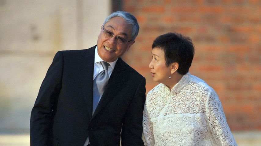 Kenneth Tsang und seine Frau im April 2012 in Hong Kong