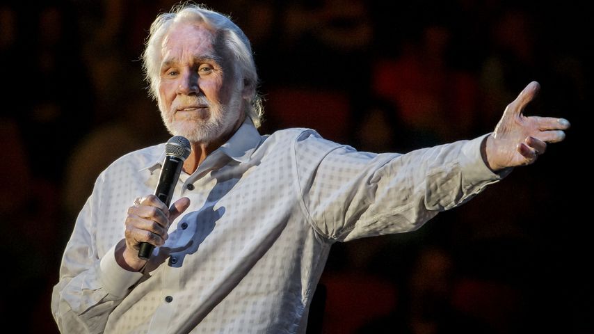 Kenny Rogers bei einem Konzert in Austin im März 2017