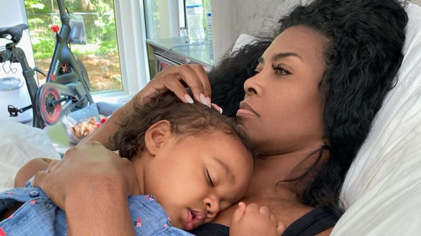 Kenya Moore mit ihrer Tochter Brooklyn