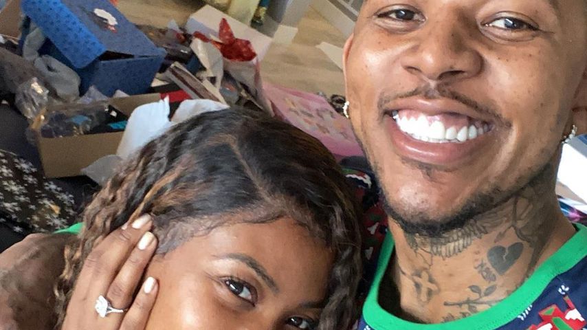 Keonna Green und Nick Young