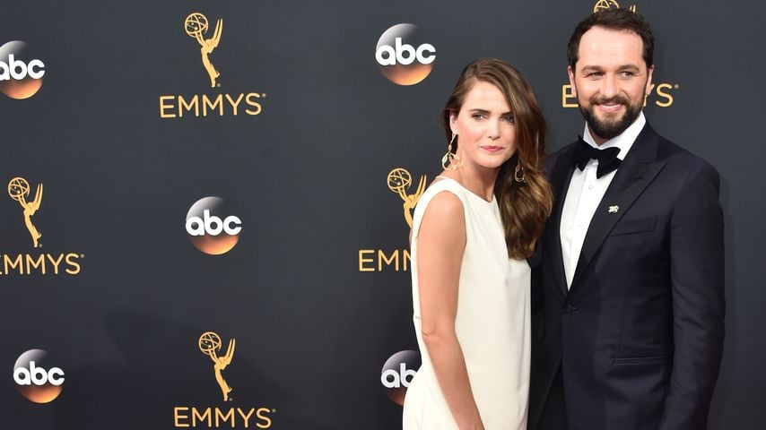 Matthew Rhys mit Gattin und Schauspielkollegin Keri Russel