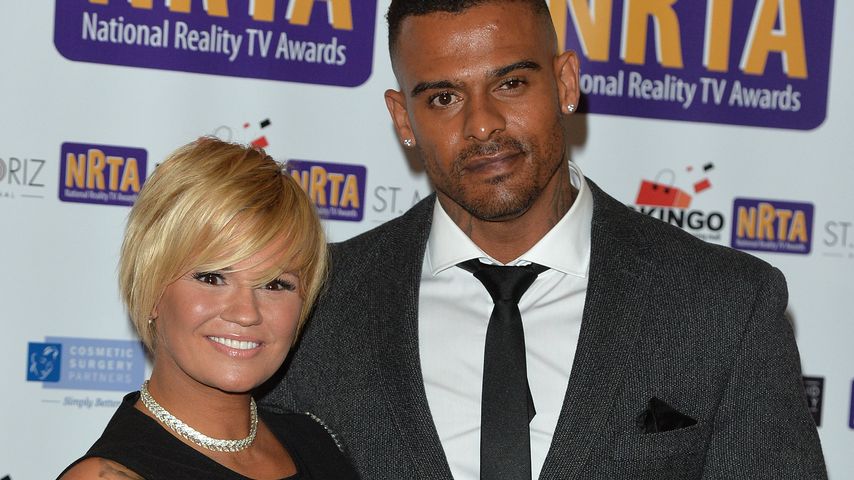 Kerry Katona mit ihrem Ex-Mann George Kay