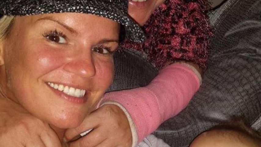 Kerry Katona mit ihrer Tante Angela