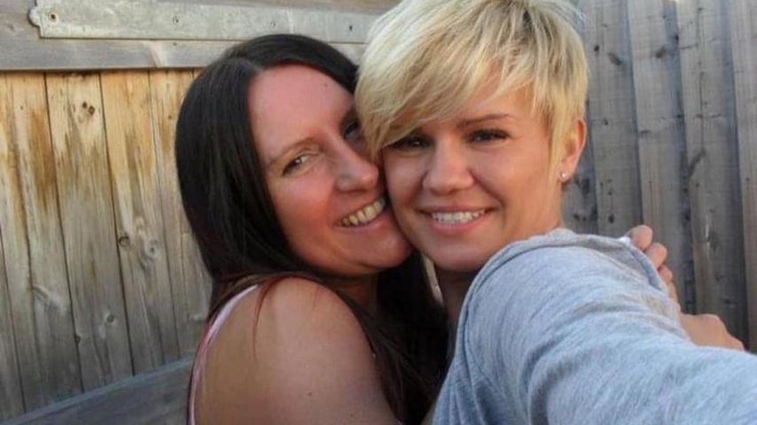 Kerry Katona mit ihrer Tante Angela