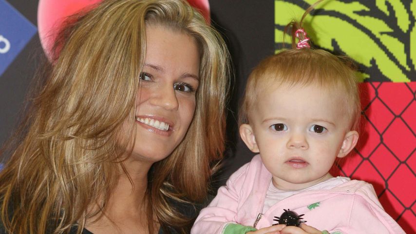Kerry Katona mit ihrer Tochter Heidi, 2008