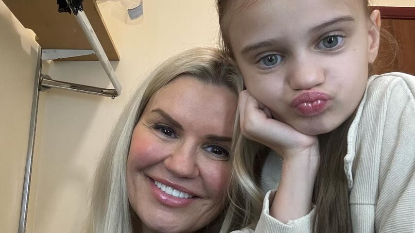 Kerry Katona mit ihrer Tochter Dylan-Jorge