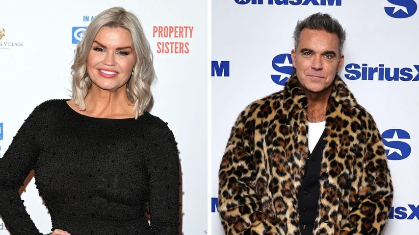 Vor Jahren: Kerry Katona gesteht Kuss mit Robbie Williams