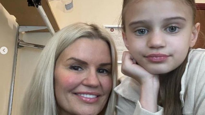 Kerry Katona und Tochter DJ im April 2024