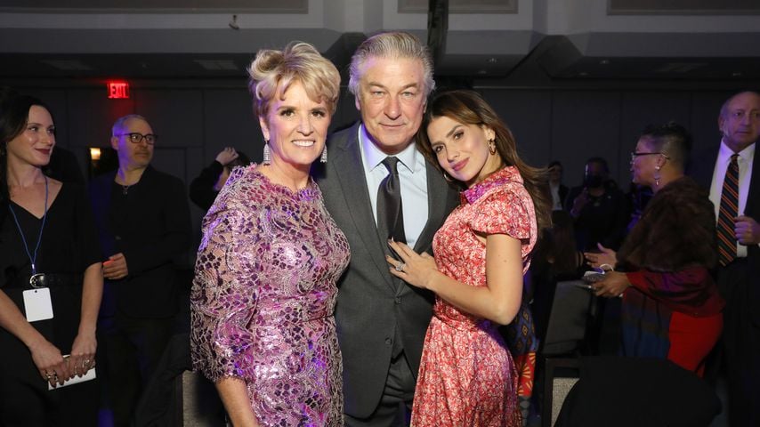 Kerry Kennedy mit Alec und Hilaria Baldwin
