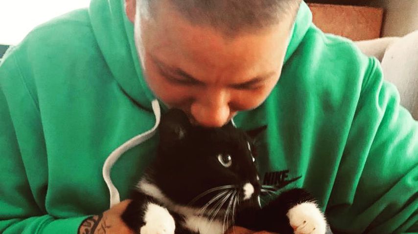 Kerstin Ott und ihre Katze
