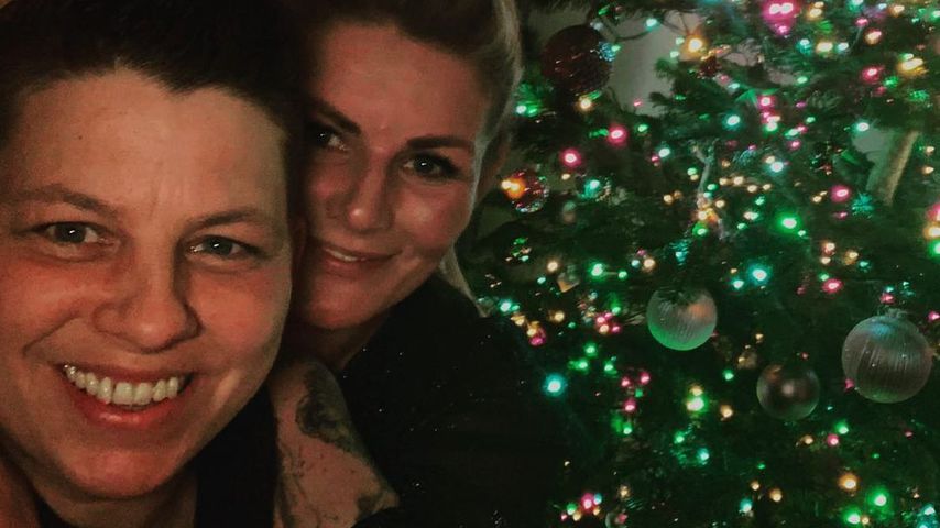 Kerstin Ott und ihre Frau Karolina Köppen im Dezember 2020