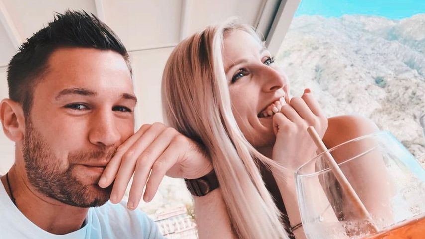 Kerstin Scholz und ihr Freund in Italien