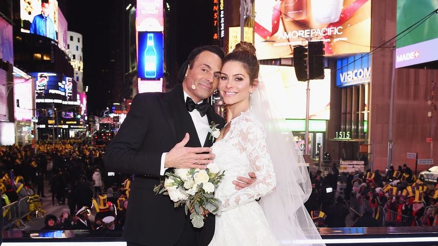Keven Undergaro und Maria Menounos an Silvester 2017