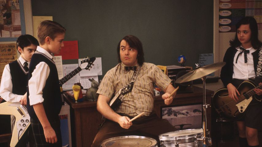 Kevin Clark und Jack Black in "School of Rock"