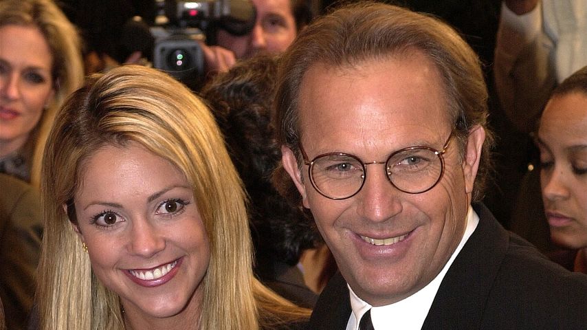 Kevin Costner mit Christine Baumgartner, Dezember 2000