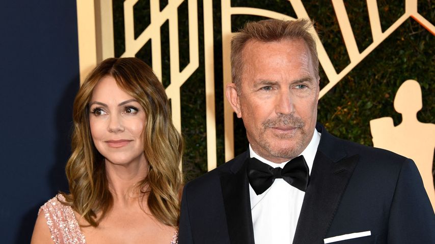 Kevin Costner und Christine Baumgartner