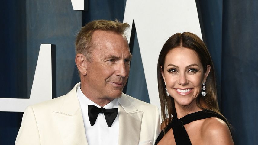 Kevin Costner und Christine Baumgartner