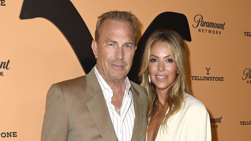 Kevin Costner mit Christine Baumgartner, Mai 2019