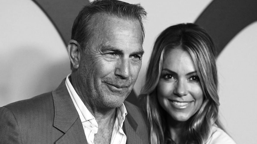Kevin Costner und Christine Baumgartner im Mai 2019
