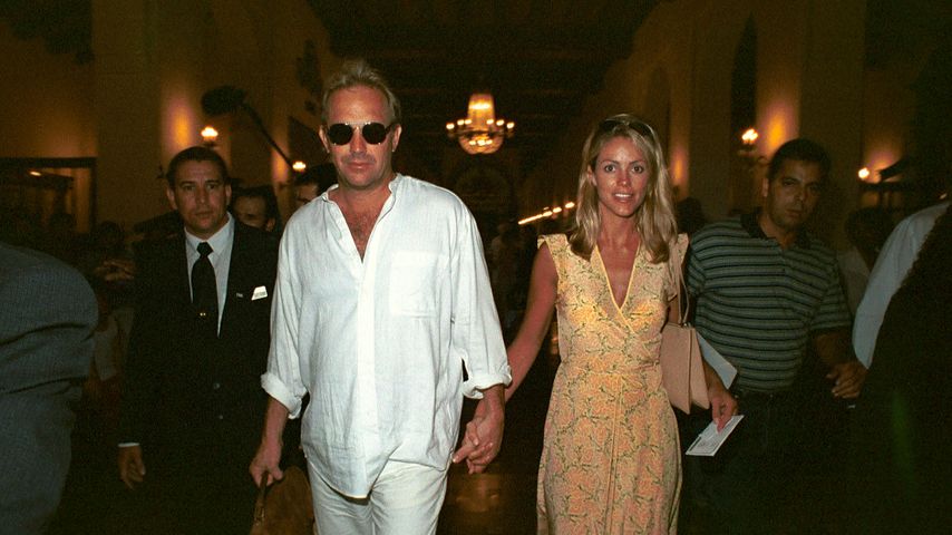 So begann die Beziehung von Kevin Costner und Christine