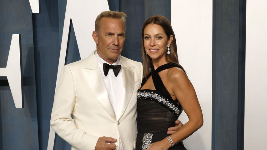 Kevin Costner und Christine Baumgartner, März 2022