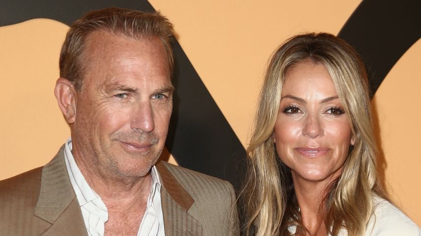 Kevin Costner und Christine Baumgartner
