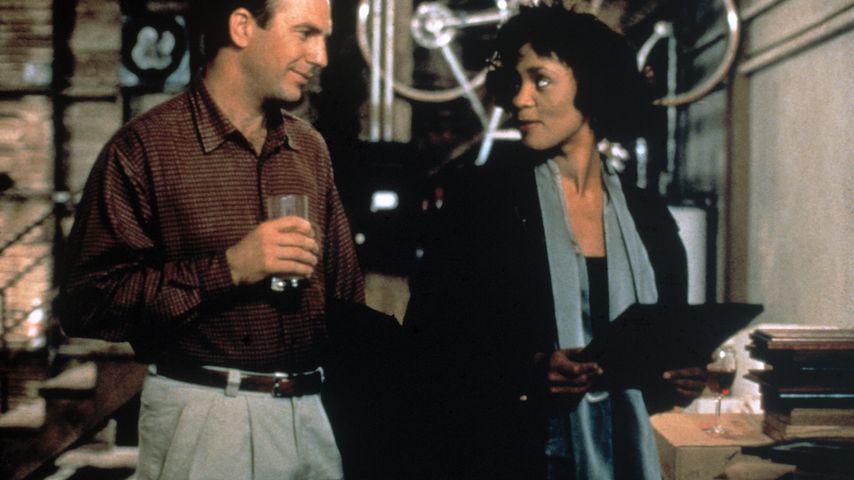 Kevin Costner und Whitney Houston in "Bodyguard"