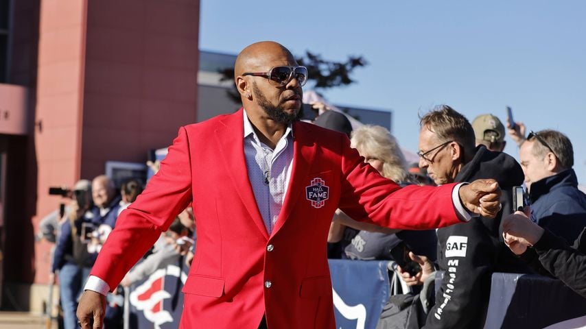 Kevin Faulk bei seiner Aufnahme in die Patriots Hall of Fame im Gillette Stadium, Oktober 2021