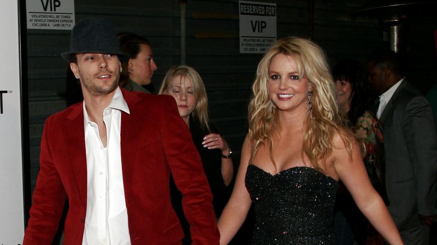 Kevin Federline und Britney Spears im Februar 2005