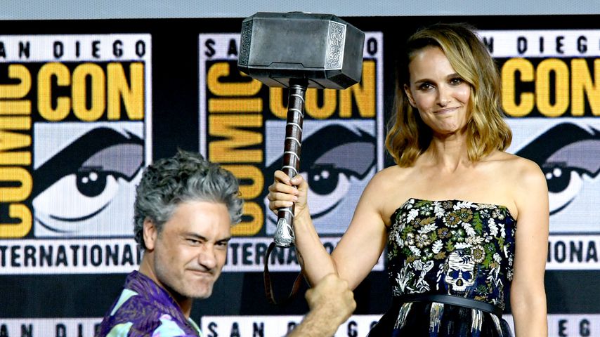 Taika Waititi und Natalie Portman, Juli 2019