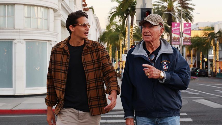 Kevin Feucht und Prinz Frédéric von Anhalt in Los Angeles