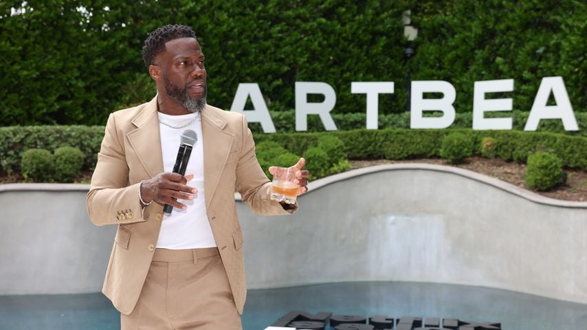 Kevin Hart spricht beim Hartbeat Brunch im Rahmen des Netflix is a Joke Festival in Beverly Hills, Mai 2024