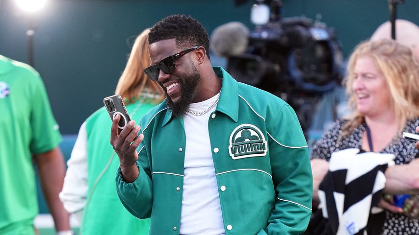 Kevin Hart beim Spiel der Philadelphia Eagles gegen die Minnesota Vikings im Lincoln Financial Field
