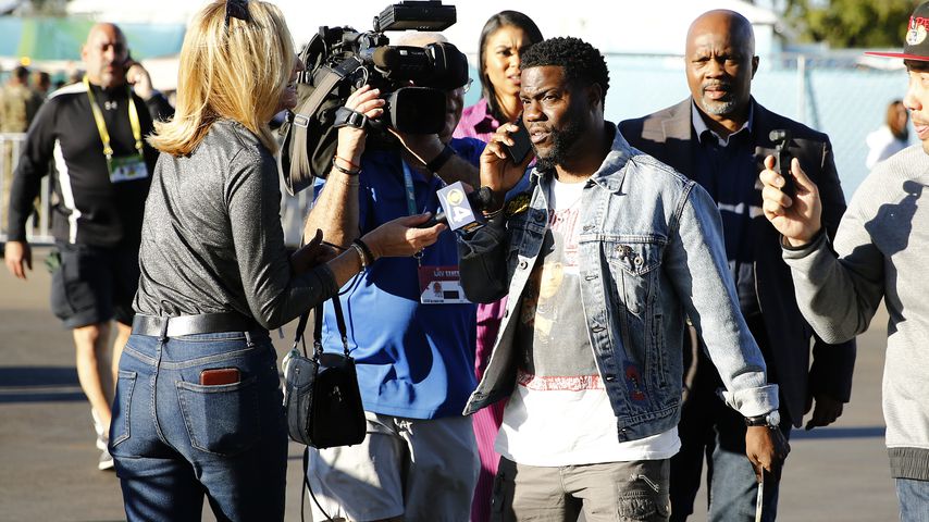 Nach seinem Autounfall dreht Kevin Hart jetzt schon wieder!