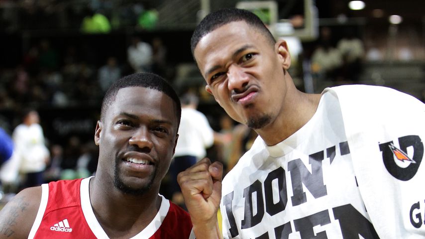 Rache! Kevin Hart verrät Nick Cannons Nummer auf Plakat